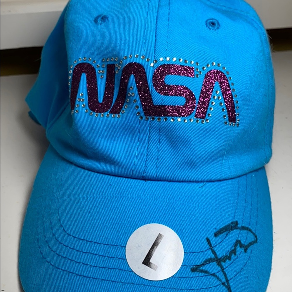 NASA signed hat